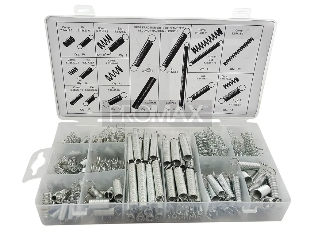 סט קפיציים בארגונית פלסטיק 3