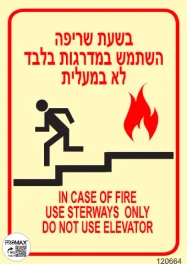 שלט פולט אור גודל 12*17 מספר 664