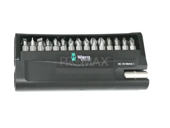 סט 30 ביטים ומוביל מגנטי Wera