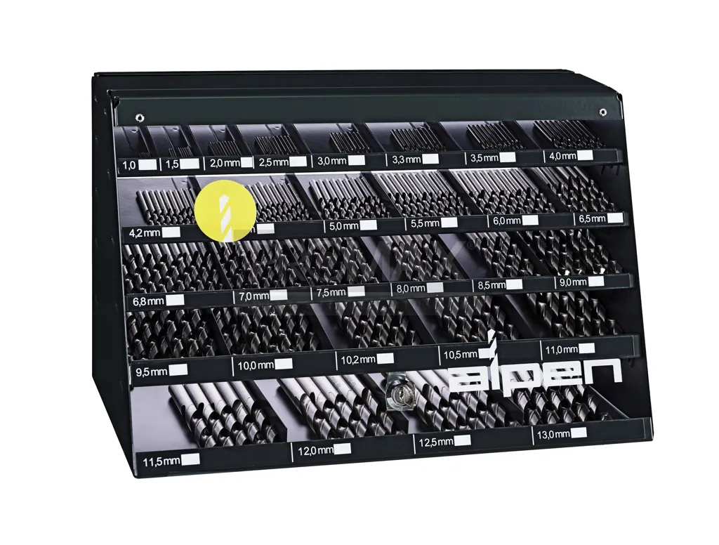 סטנד (מגירות) למקדחי H.S.S דגמים ALPEN