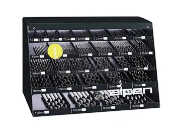 סטנד (מגירות) למקדחי H.S.S דגמים ALPEN