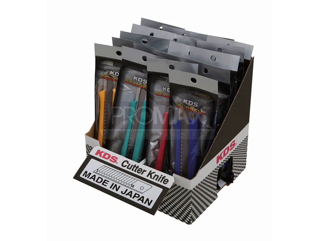 סכין יפני רחב 18 מ"מ עם מעצור אוטומטי KDS JAPAN 7