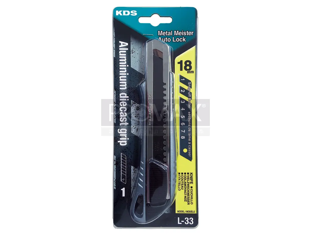 סכין יפני גוף אלומיניום  L-33 KDS JAPAN 3