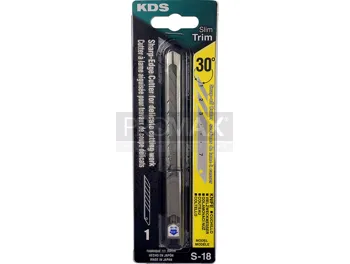 סכין יפני צר 9 מ"מ להב 30 מעלות KDS JAPAN