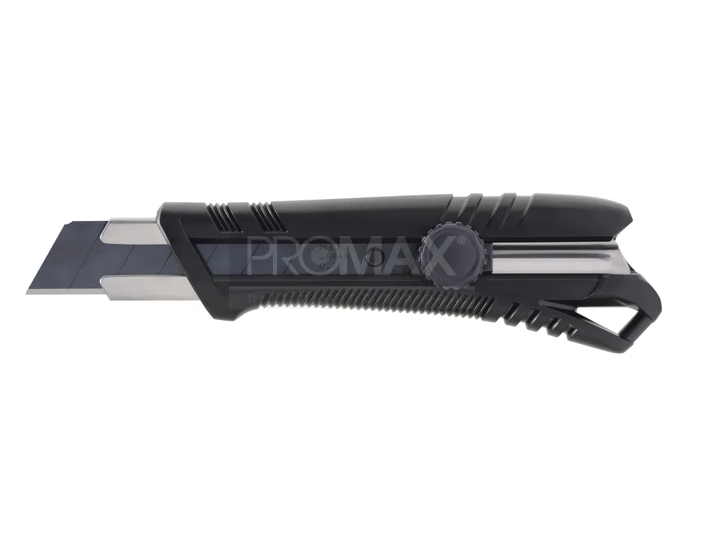 סכין יפני שחור ענק 25 מ"מ להב שחור מקצועי KDS JAPAN 5