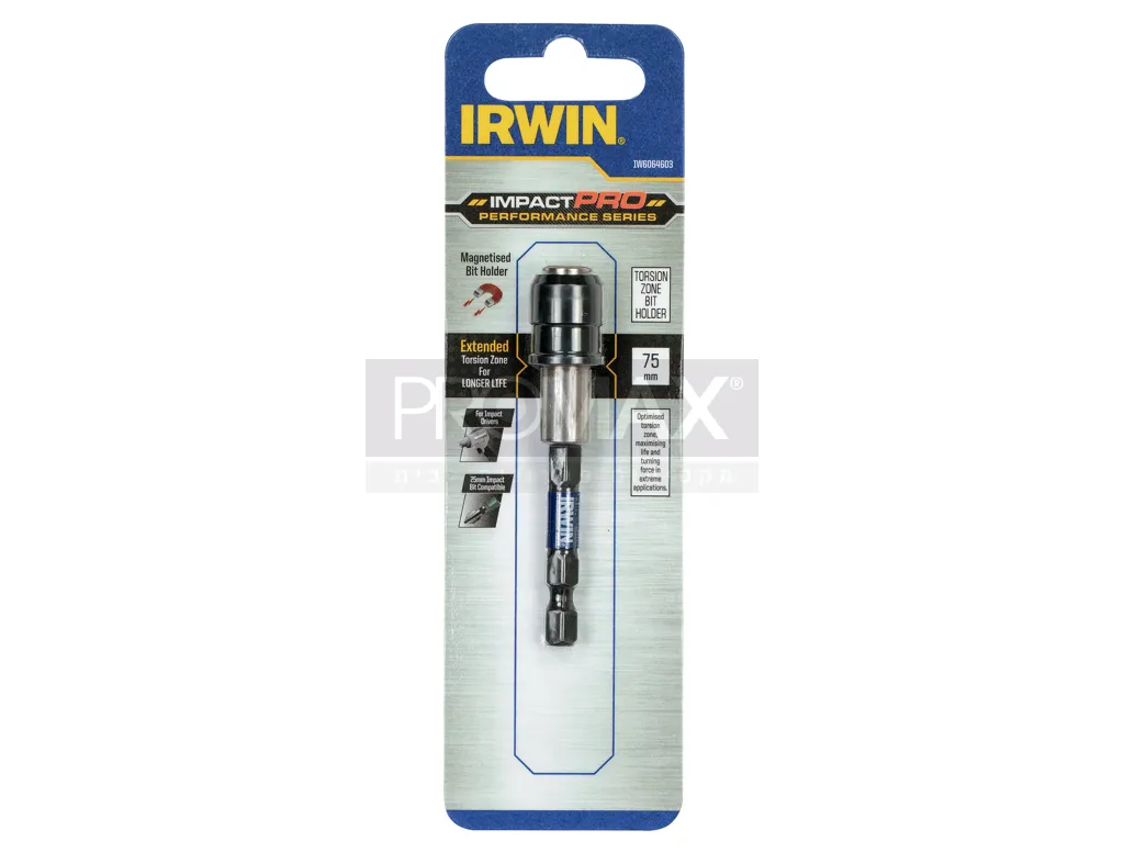 מחזיק ביט עם סטופר IRWIN 3