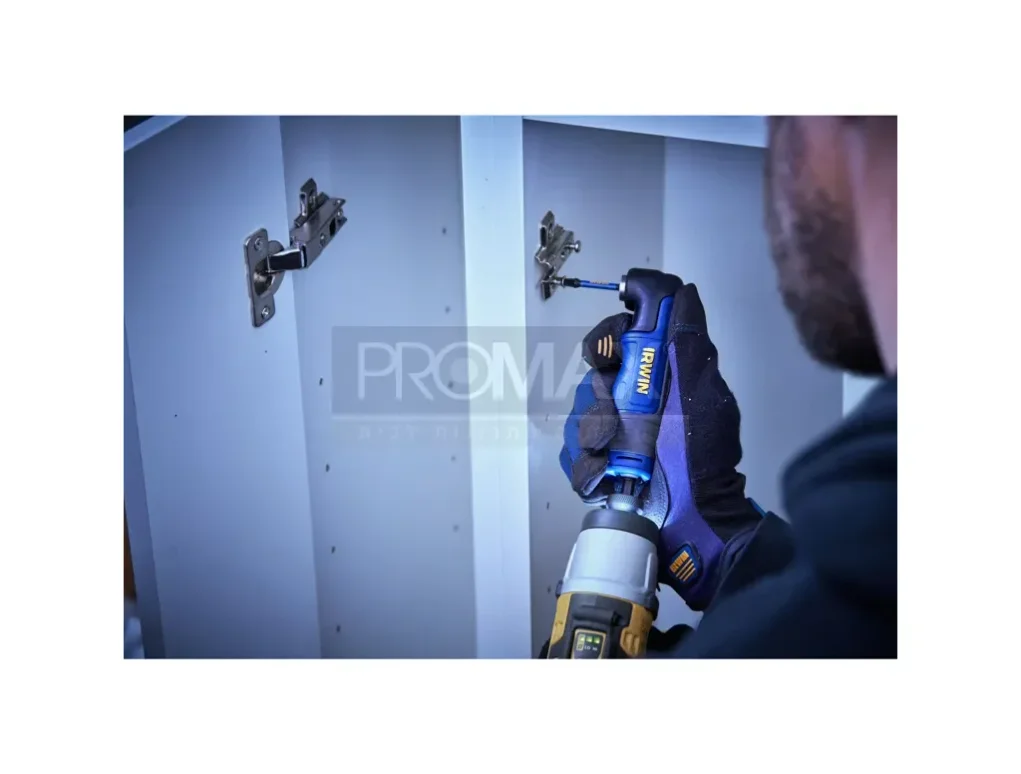 מתאם זוויתי קצר עם מאריך לאימפקט בבליסטר IRWIN