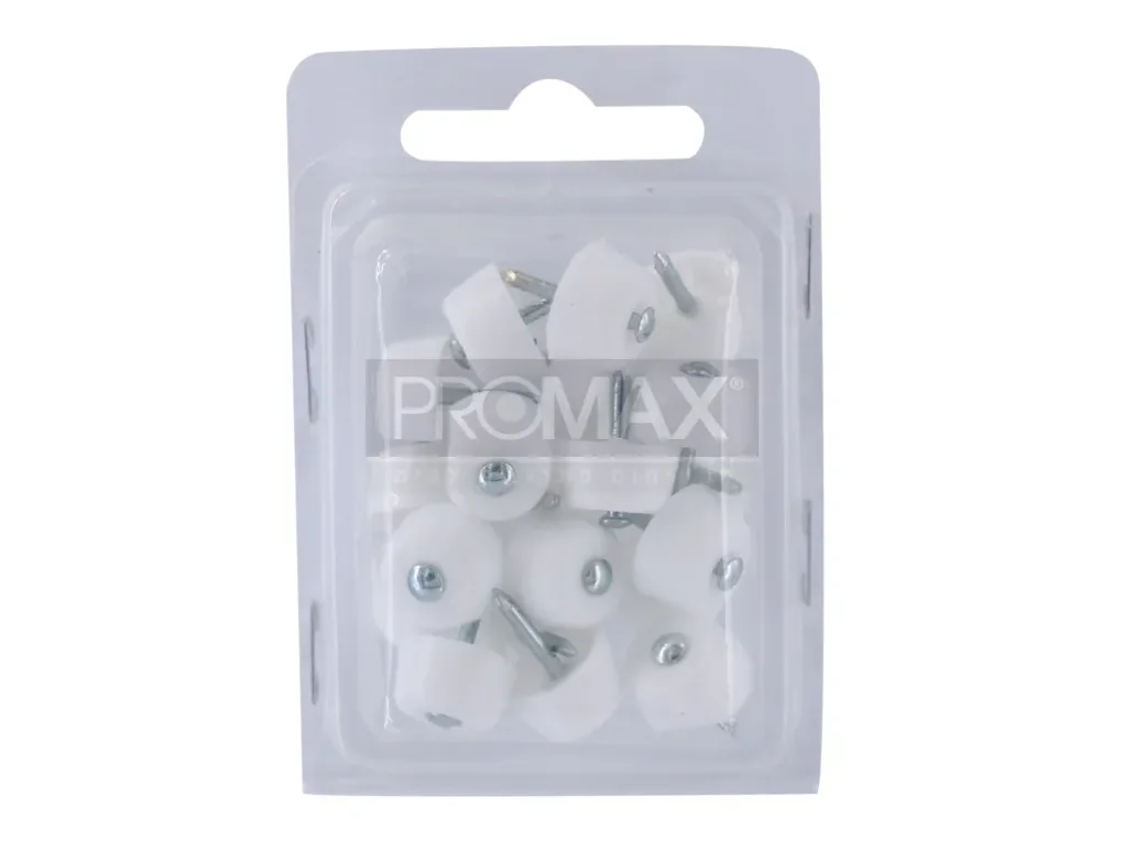 נושא מדף מסמר לבן