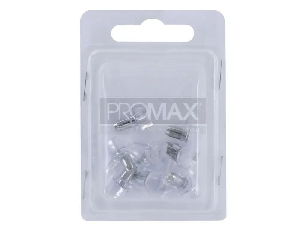 נושא מדף פין מתכת שקוף