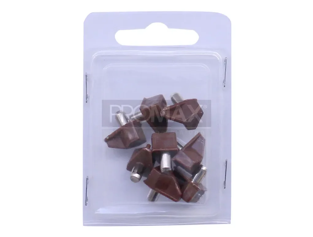 נושא מדף פין מתכת חום