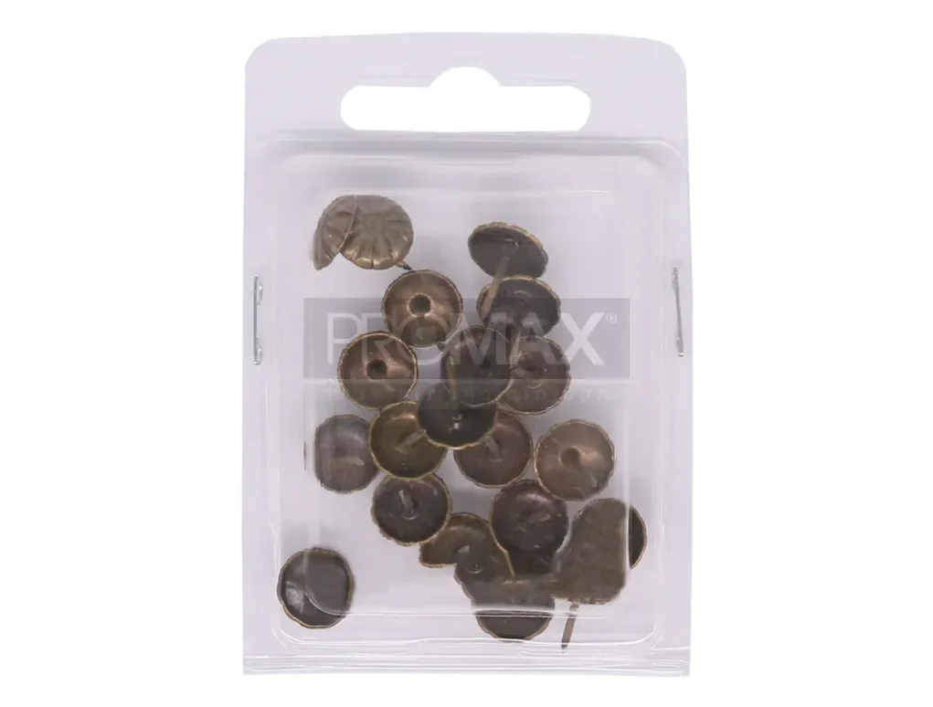 מסמרי ריפוד פרח ברונזה