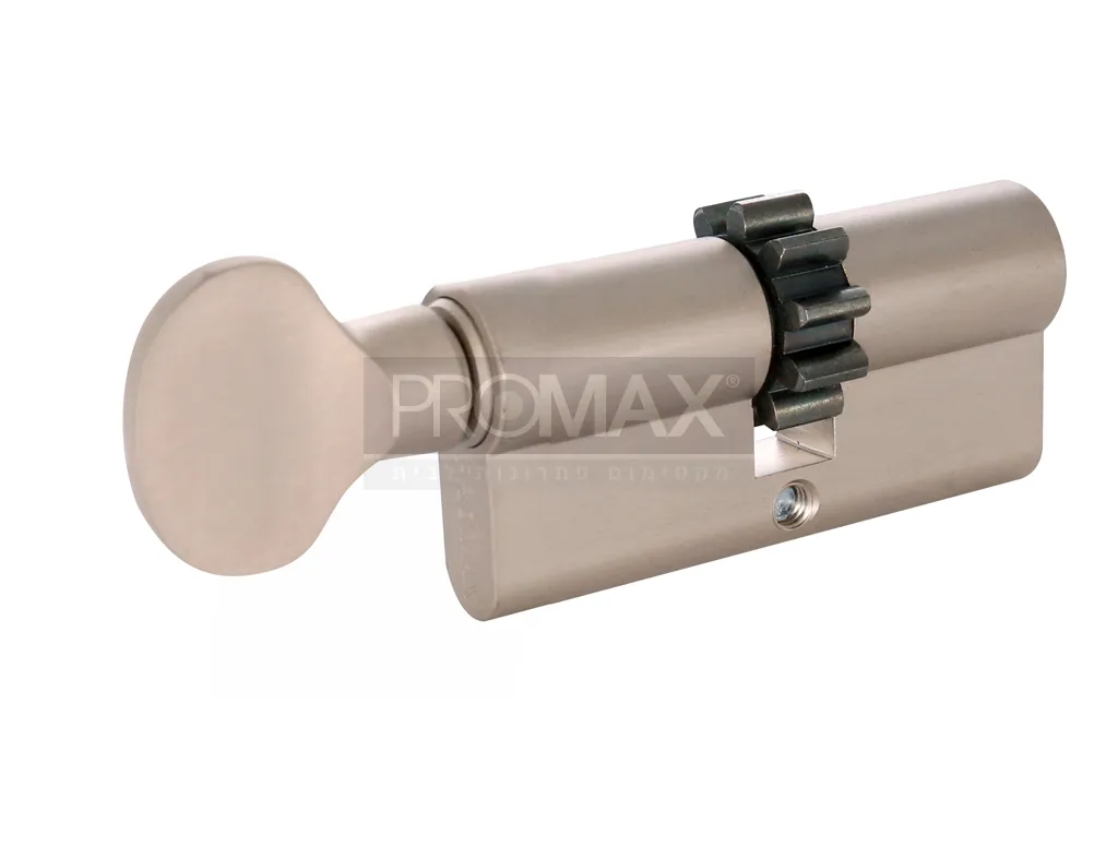 צילינדר MEGA PRO גלגל כפתור 66 מ"מ (33-33) PROMAX