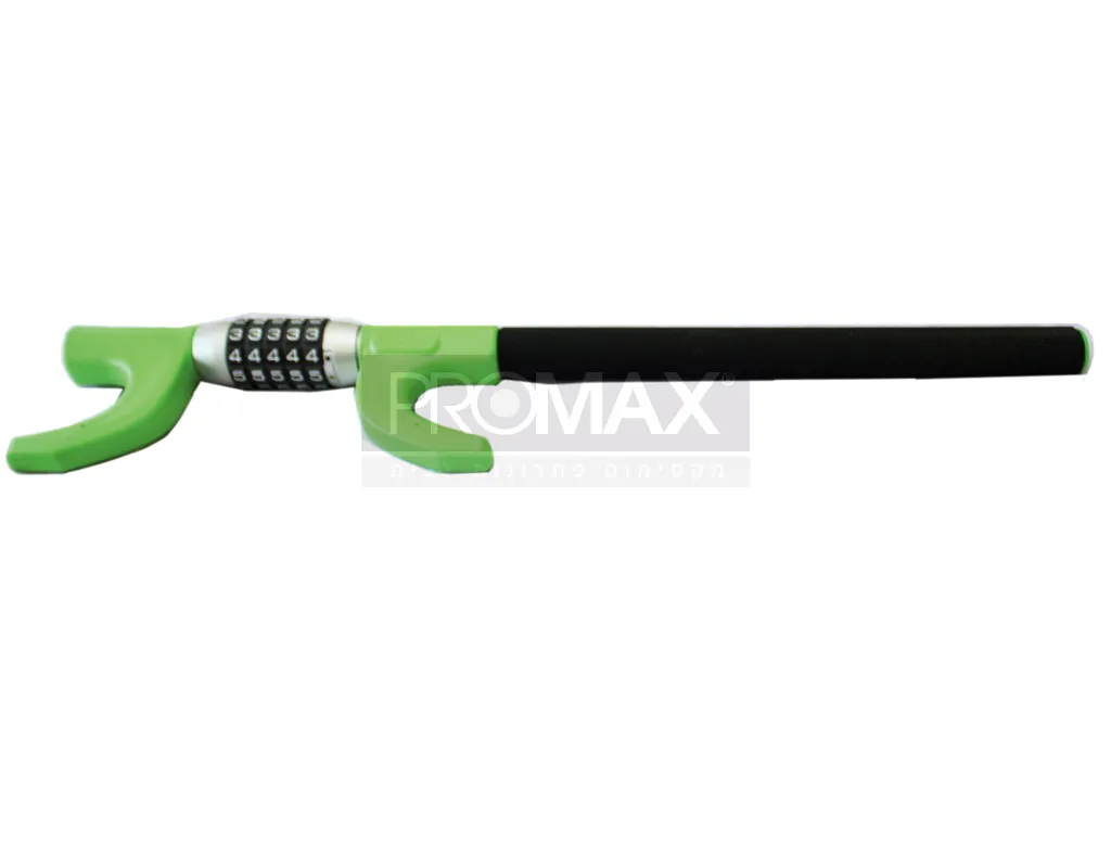 מנעול הגה איכותי + נעילת מספרים