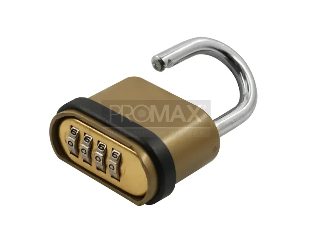 מנעול תלי מספרים 50 מ"מ פליז