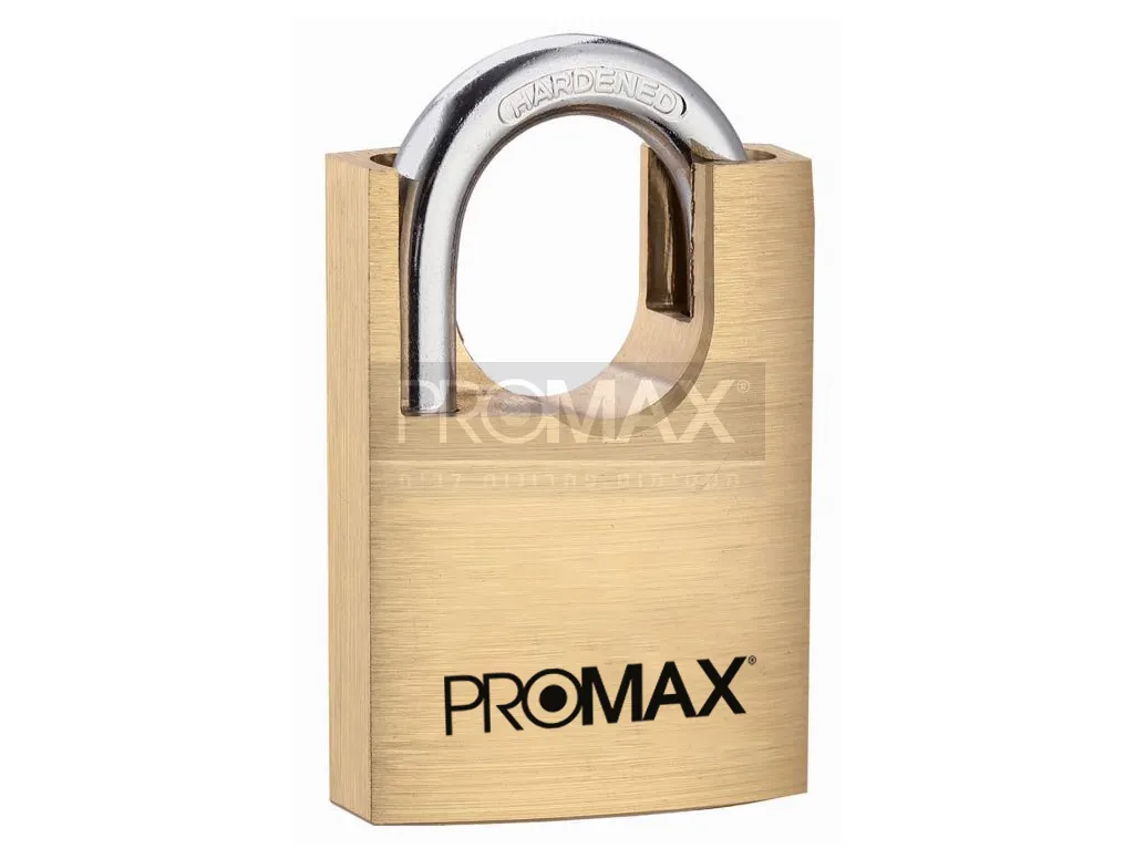 מנעול תלייה מפליז 60 מ"מ מחוזק