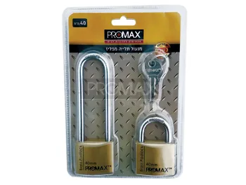 מנעול תלייה מפליז חיילים א+ג