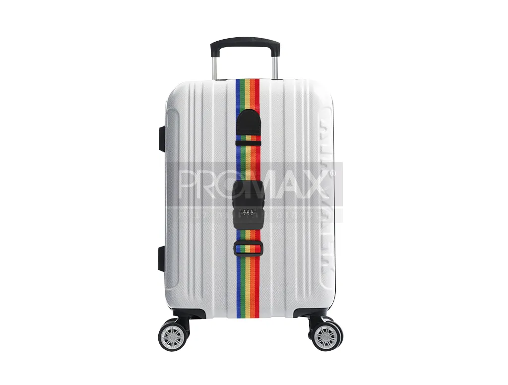 רצועה צבעונית לקשירת מזוודה