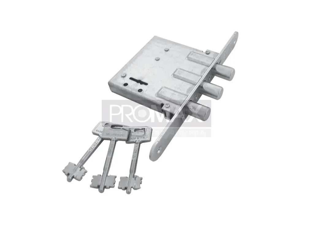 מנעול עליון לדלת ביטחון SECUREMME אורגינל (חזית עגולה)