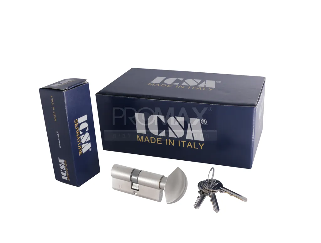 צילינדר 80 מ"מ אק"צ (50-30) כפתור בארוך