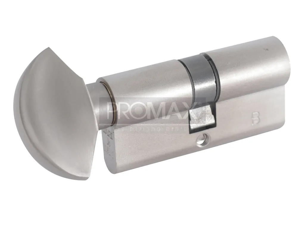 צילינדר 60 מ"מ (30-30) כפתור אחיד KA-1