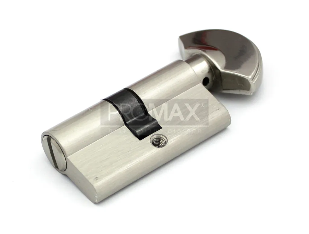 מנגנון תפוס פנוי (צילינדר 60 מ"מ + כפתור)