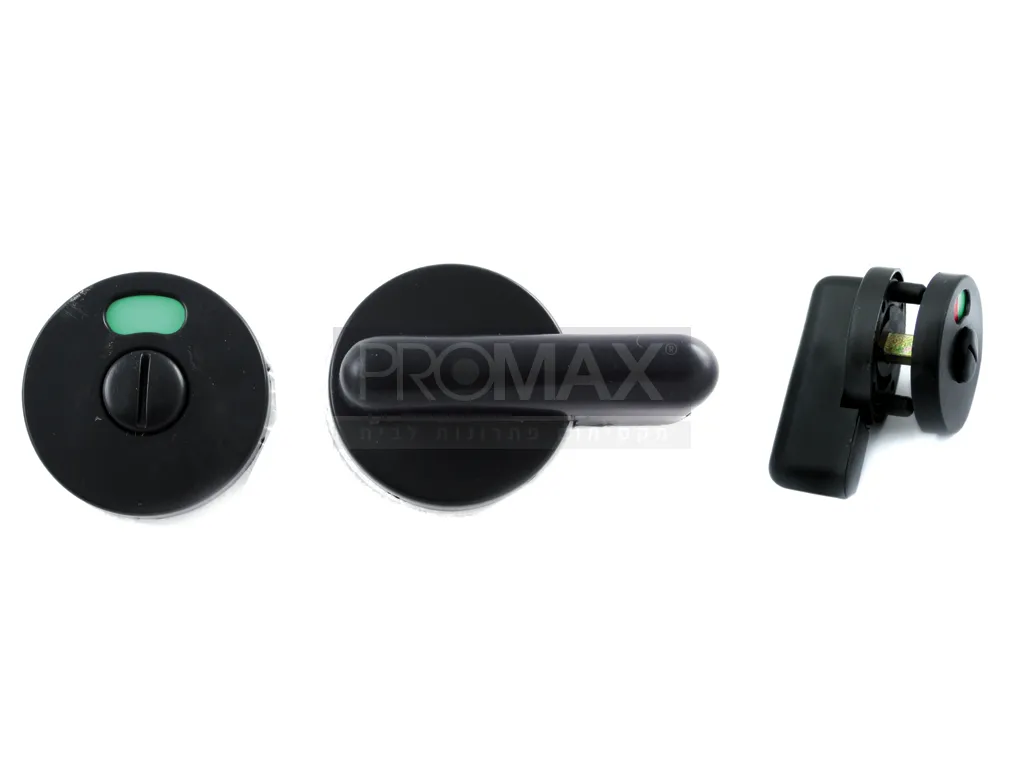 מנגנון שירותים פלסטיק שחור 3