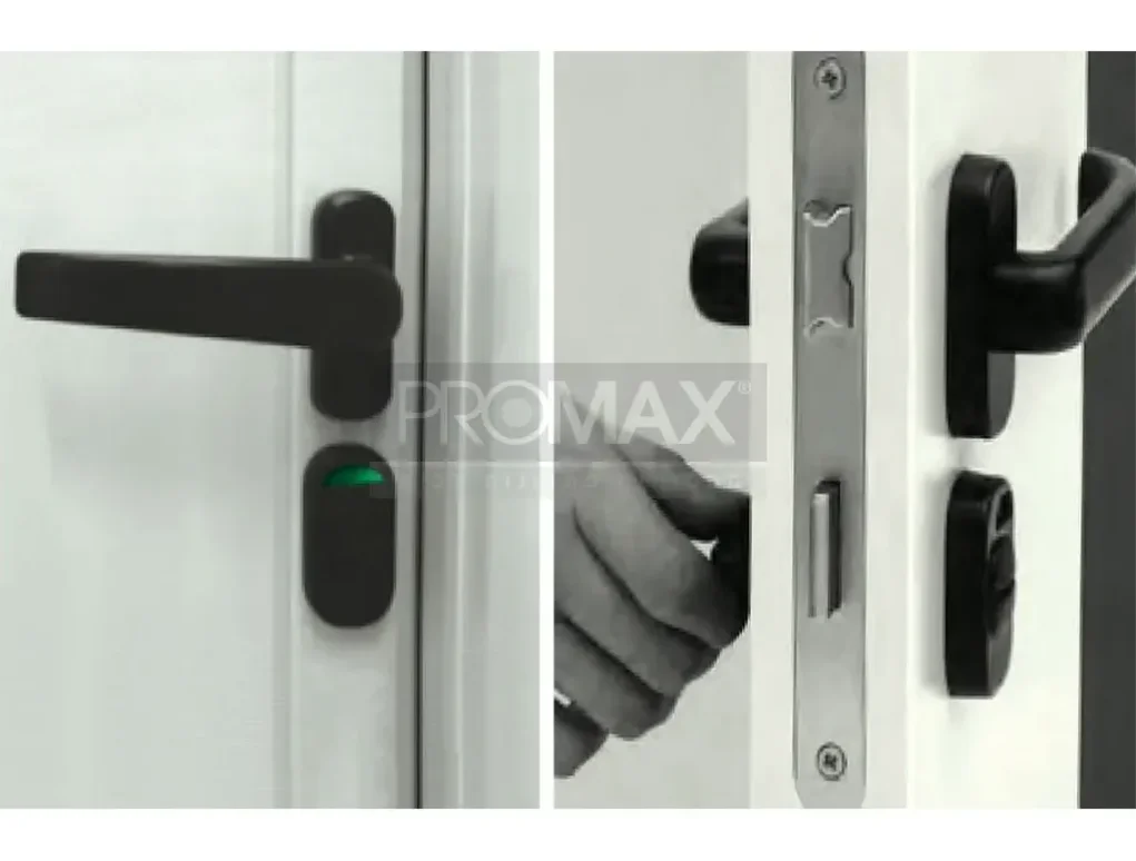 מנגנון תפוס פנוי שחור למנעול צילינדר