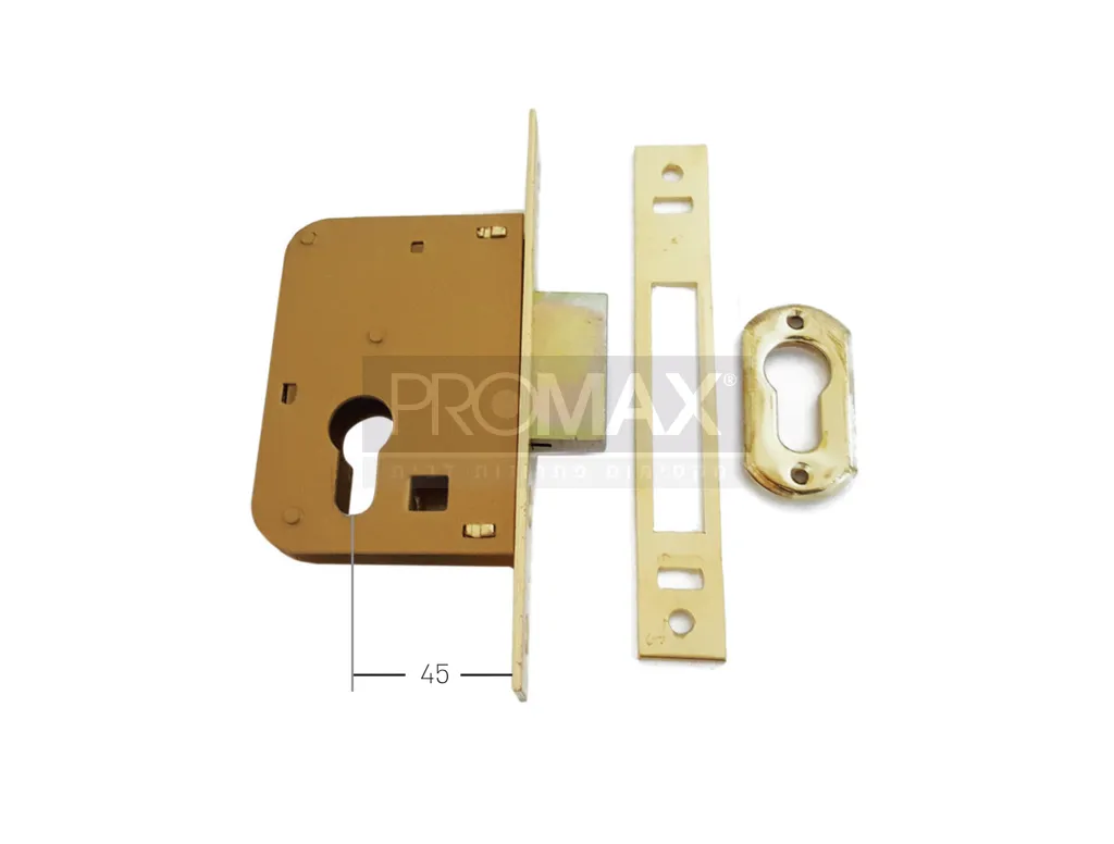 מנעול עליון * 2 נעילות (חזית מרובעת) תוצרת איטליה ICSA