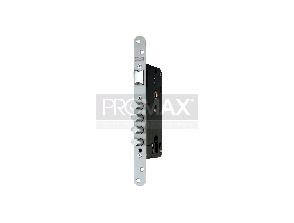 מנעול צילינדר 85/50 נעילת 4 פינים (חזית עגולה ניקל מט ) ת.איטליה ICSA