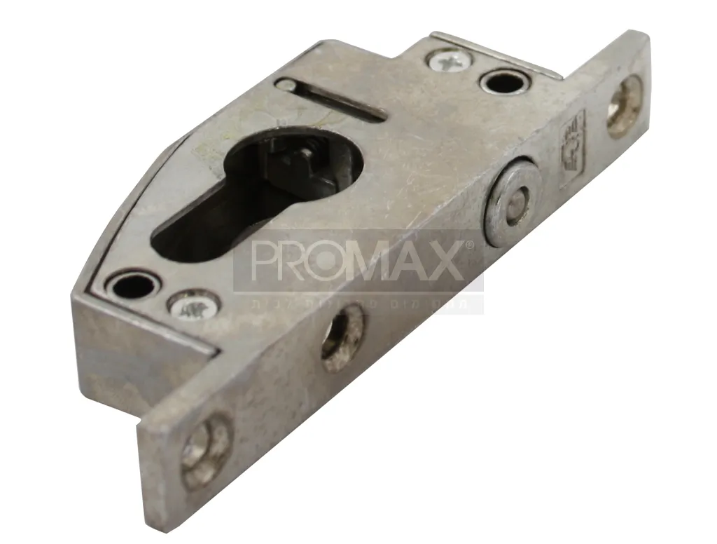 מנעול פנימי בתוך חובק זכוכית (משופע) + פין