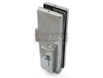 מנעול חובק מלבני לדלת זכוכית לשונית רגילה (עליון או תחתון)