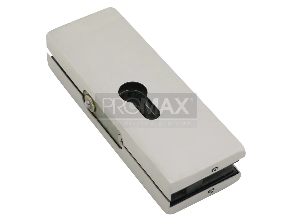 מנעול חובק מלבני מרכזי לדלת זכוכית לשונית פין (עליון או תחתון)