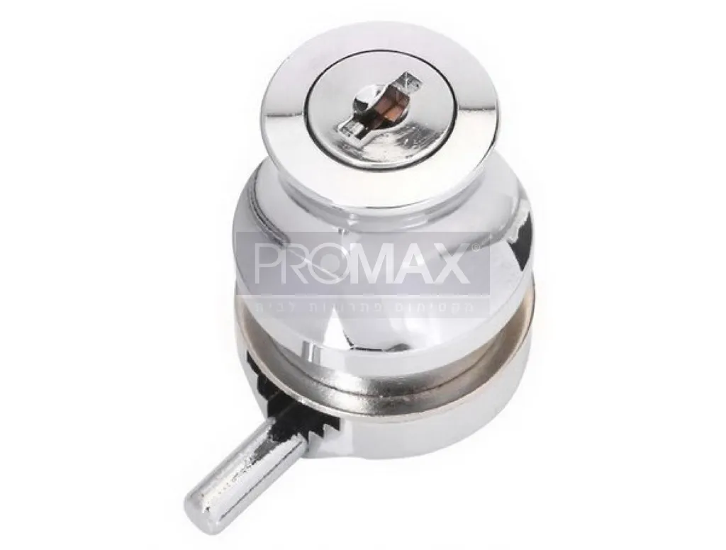 מנעול לארון זכוכית אחיד D-20 דגם עגול 214