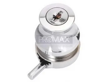 מנעול לארון זכוכית אחיד D-20 דגם עגול 214