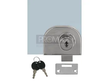 מנעול חובק לדלת זכוכית כפולה