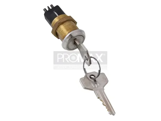 מנעול הברגה Q19 מ"מ אורך 30 מ"מ ON OFF (מפתח משונן)