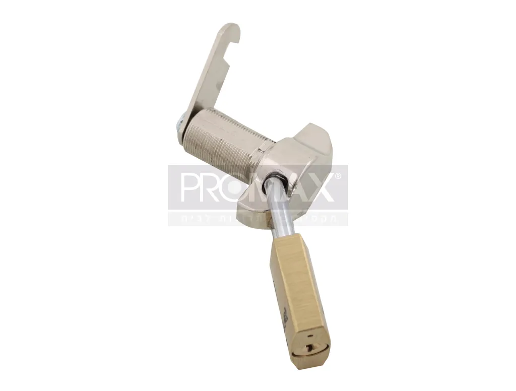 מנעול הברגה Q19 אורך 30 מ"מ עם מקום למנעול תלי