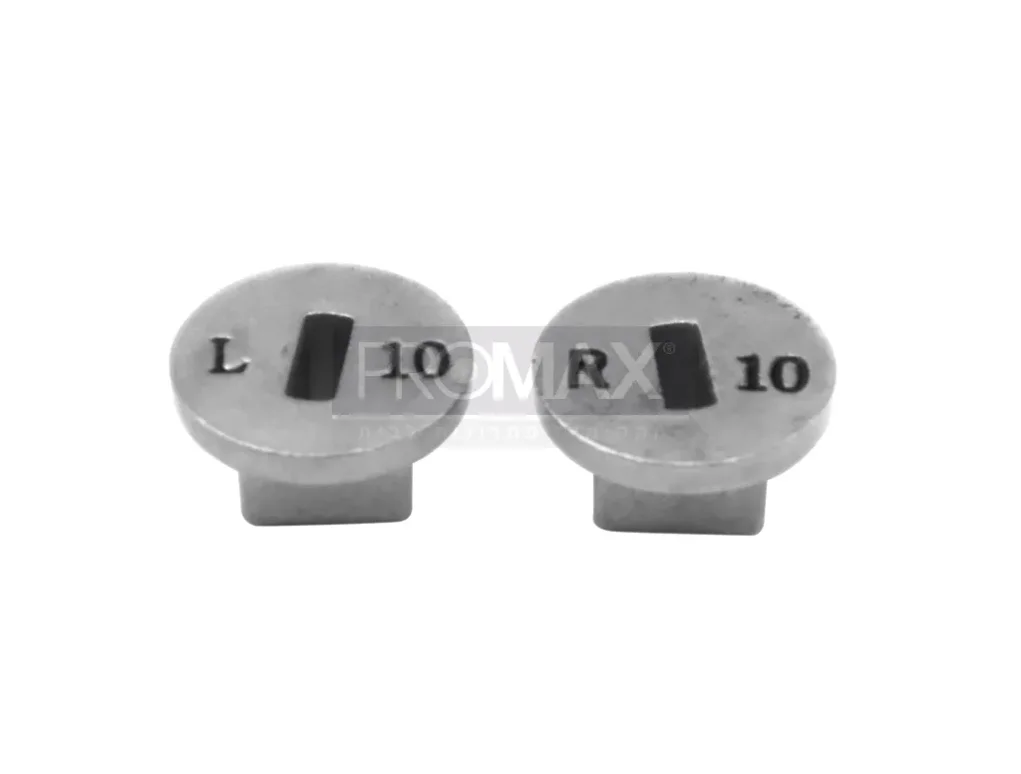 מתאם ללשונית קצרה למנעול  מכאני   (סט R+L)