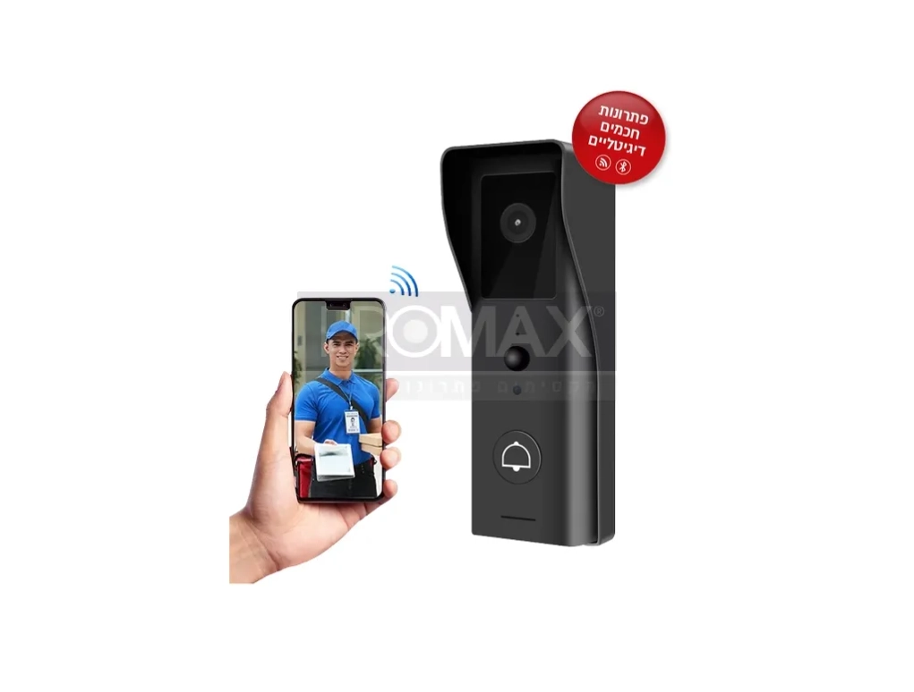 עינית דיגיטלית עם מסך 4" LCD 3