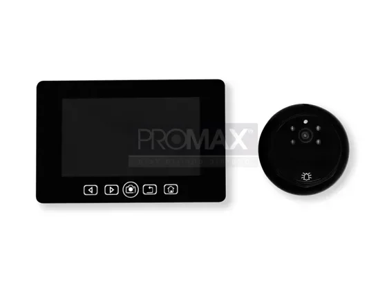 עינית דיגיטלית עם מסך 4" LCD 3