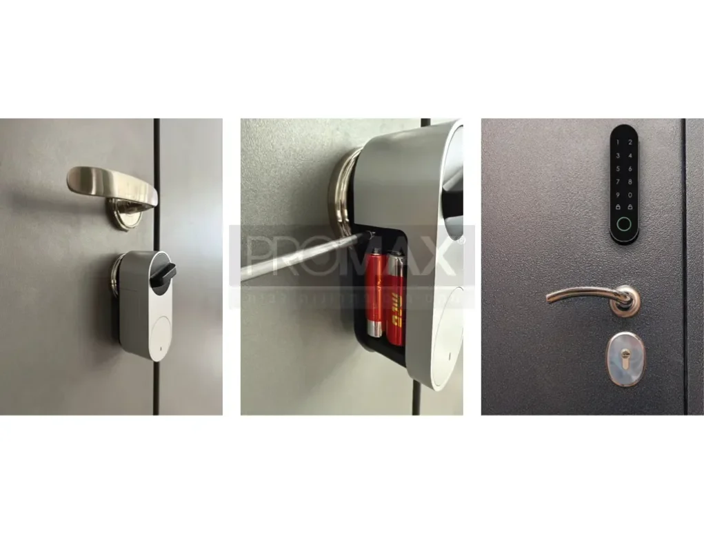מנעול חכם  SMART  דגם  L-700  צבע ניקל