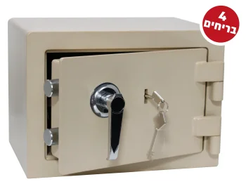 כספת חיצונית אלקטרונית + חריץ למעטפות 25X35X25