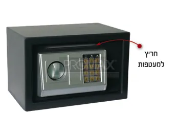 כספת חיצונית אלקטרונית + חריץ למעטפות 25X35X25
