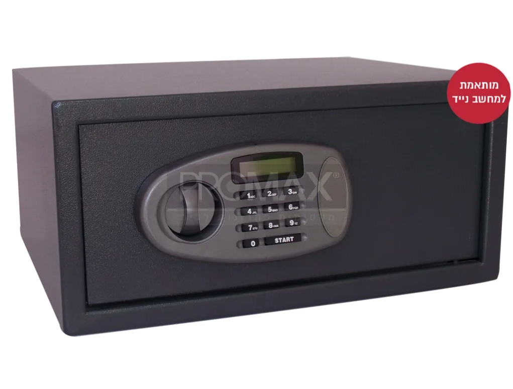 כספת חיצונית אלקטרונית + חריץ למעטפות 25X35X25