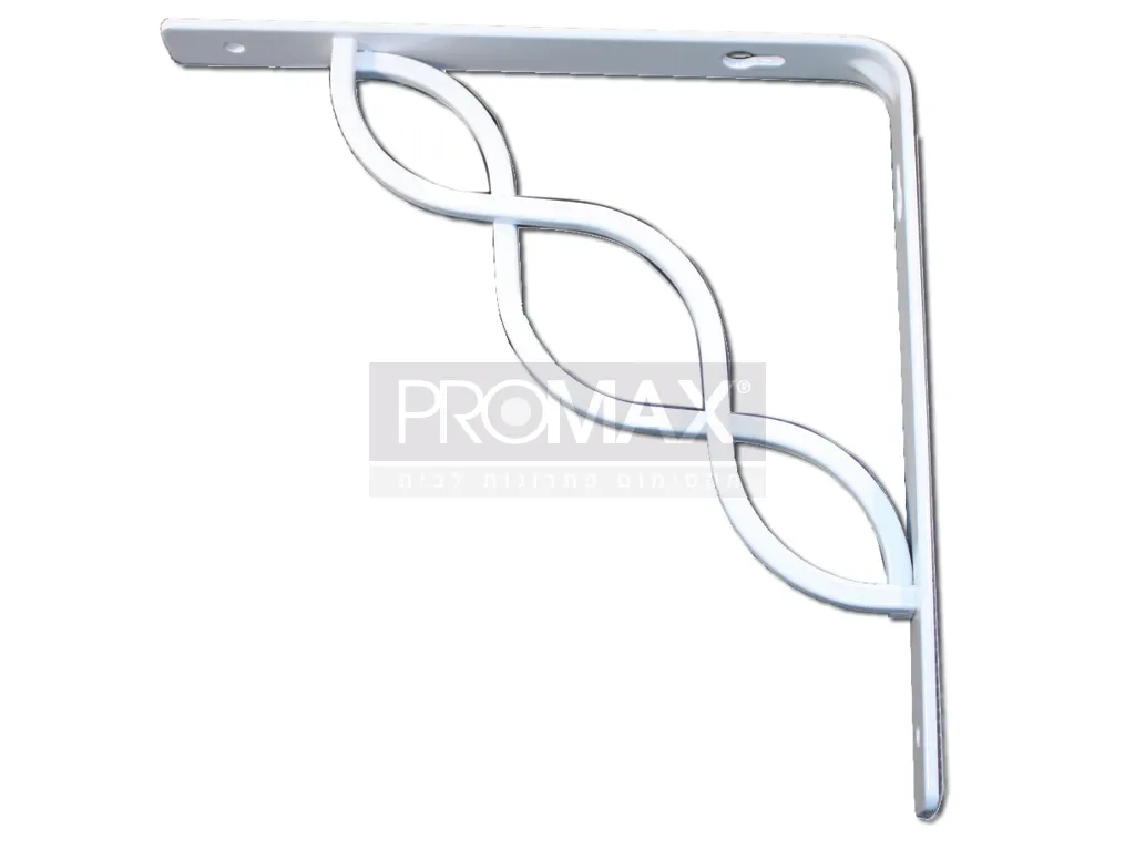 תומך מדף 15*15 לבן צמה PROMAX