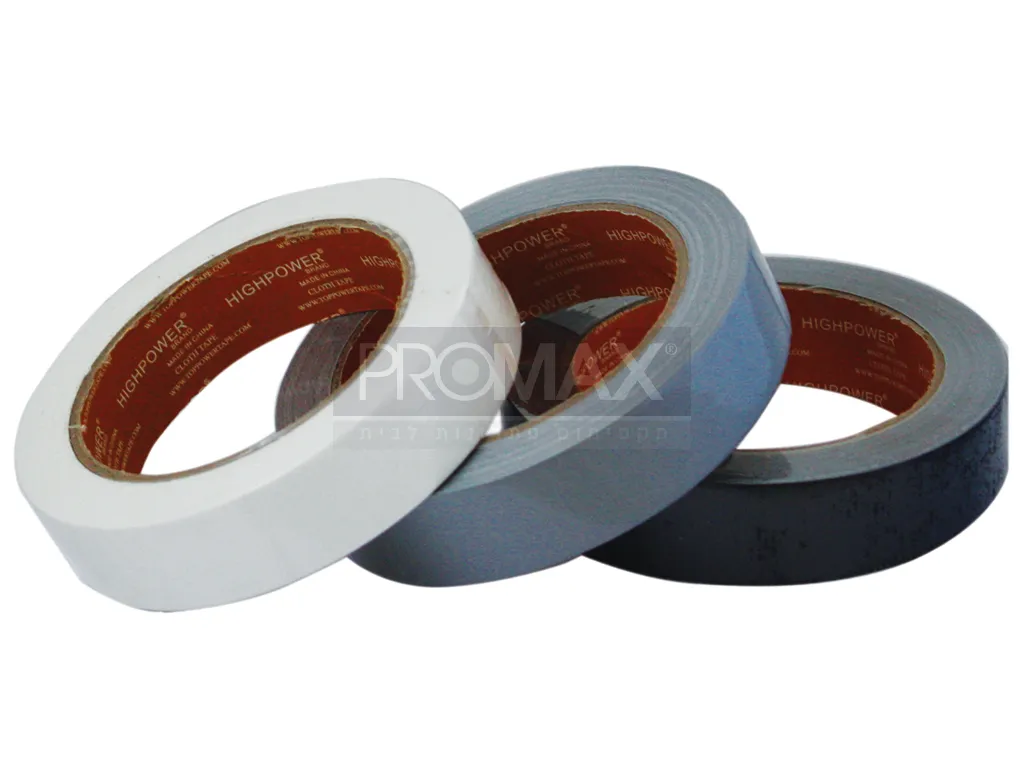 סרט בד "1 לבן איכותי (2 יחידות)