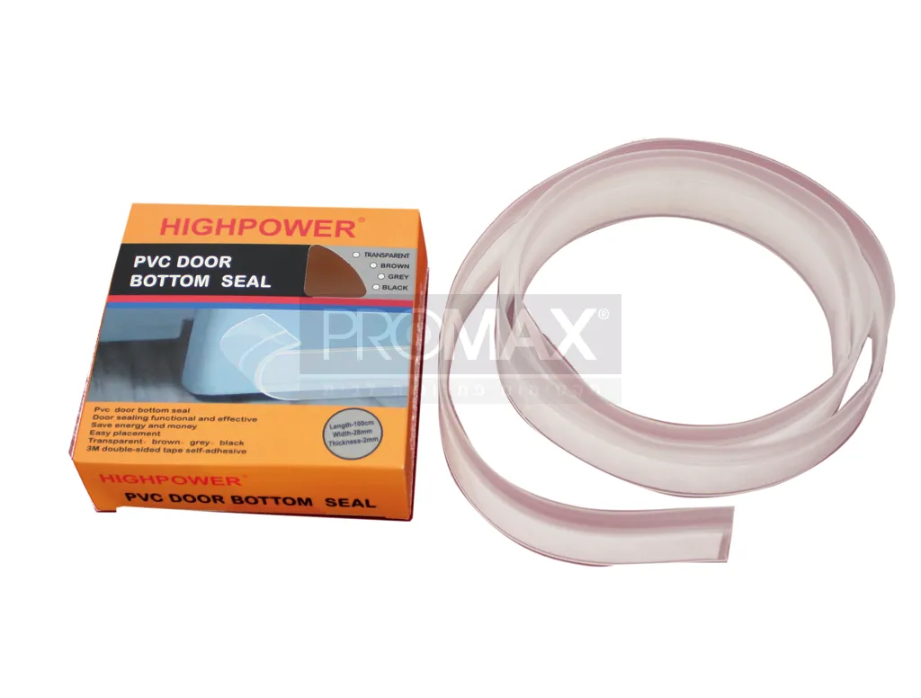 סף לדלת גומי גמיש שקוף 3