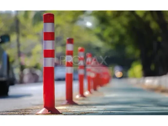 עמוד גמיש אדום 45 ס"מ