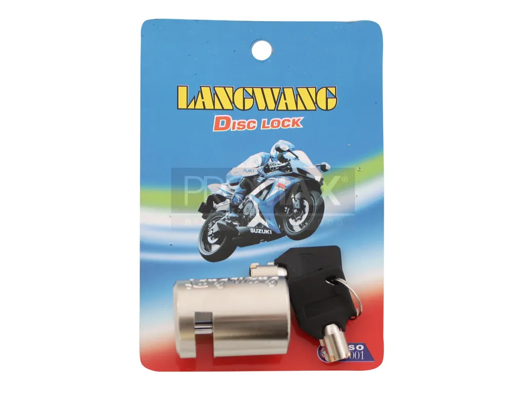 מנעול דיסק קטן עגול (קוטר הפין 5.5 מ"מ) בבליסטר