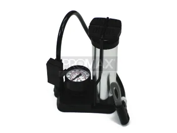 משאבת רגל איכותית עם מד לחץ בקופסה